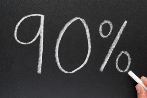 90-percent